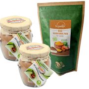   2 db Bio rlt ganoderma 20 g-os + Ajndk Bio Kurkuma Por