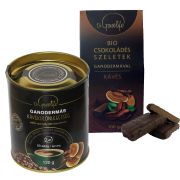   Ganoderms Kvklnlegessg 2in1 (50 adag) + Bio csokolds szeletek kvs 100g